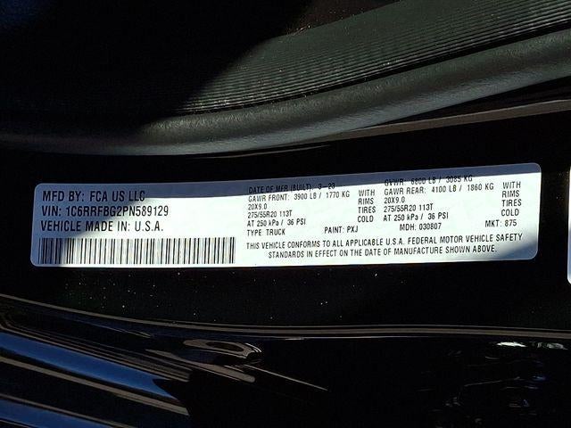 2023 RAM 1500 Big Horn 4x4 Quad Cab 6'4" Box