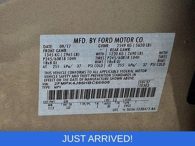 2017 Ford Edge SEL AWD