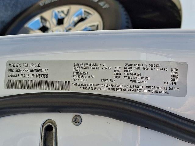 2021 RAM 3500 Limited 4x4 Crew Cab 8' Box