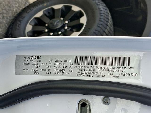 2018 RAM 2500 Power Wagon 4x4 Crew Cab 6'4" Box