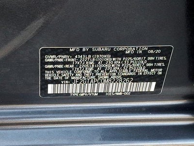 2021 Subaru Crosstrek Premium CVT