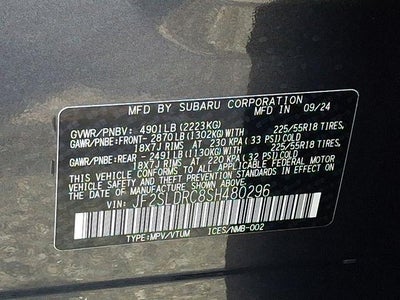 2025 Subaru Forester Limited AWD