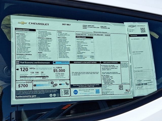 2027 Chevrolet Bolt LT
