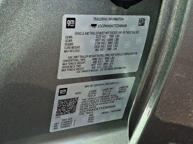 2026 Chevrolet Silverado 1500 LT (2FL)