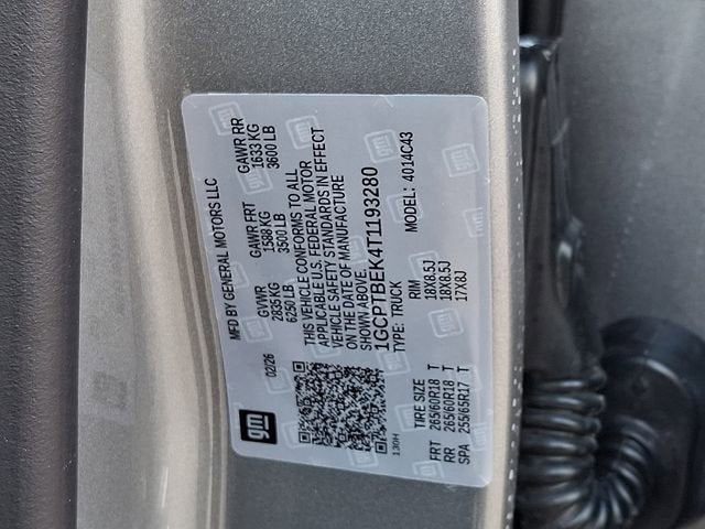 2026 Chevrolet Colorado WT