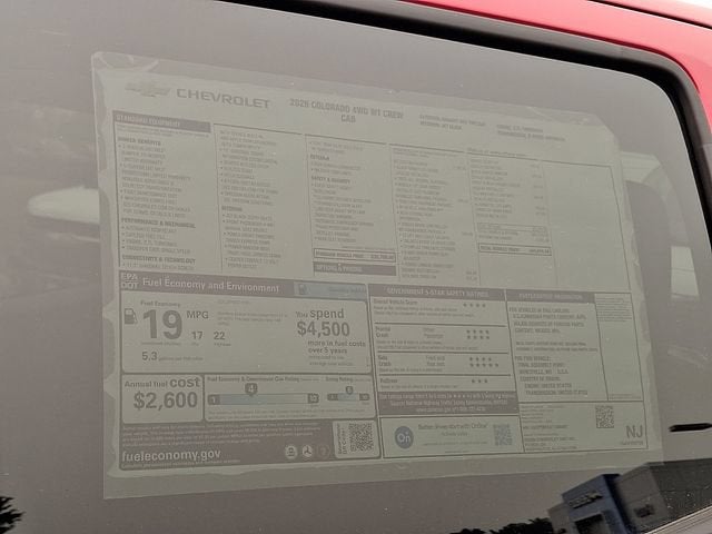 2026 Chevrolet Colorado WT