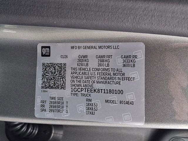 2026 Chevrolet Colorado Trail Boss