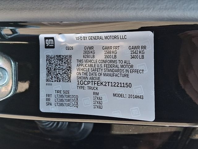 2026 Chevrolet Colorado ZR2