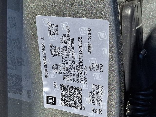 2026 Chevrolet Colorado ZR2