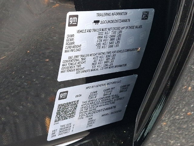 2026 Chevrolet Silverado 1500 LT