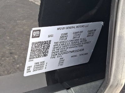2022 GMC Yukon XL SLT
