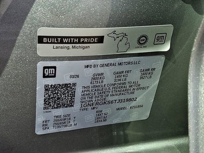 2026 Chevrolet Traverse LT
