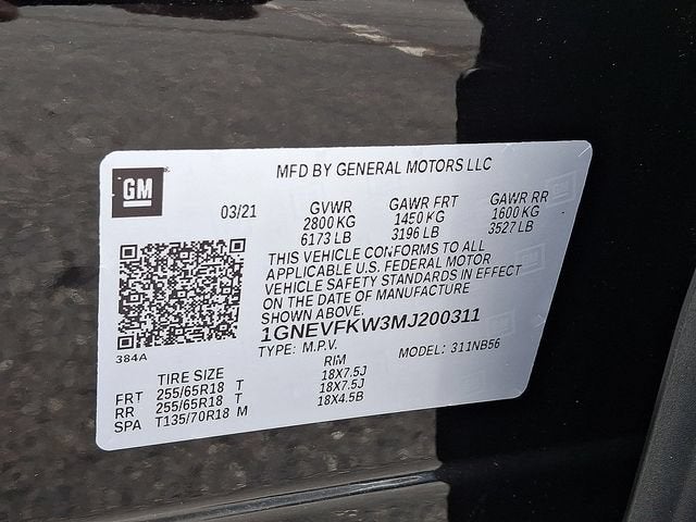 2021 Chevrolet Traverse LS