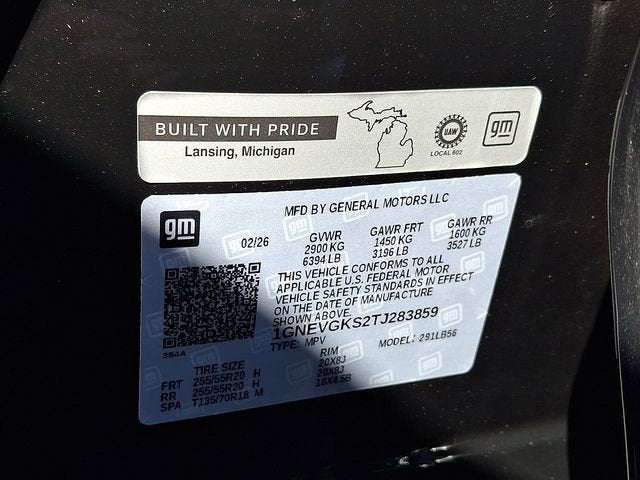 2026 Chevrolet Traverse LT