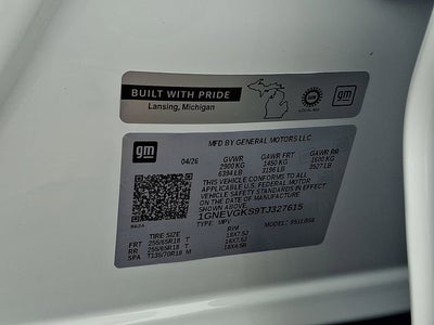 2026 Chevrolet Traverse LT