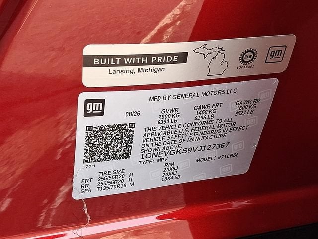 2027 Chevrolet Traverse LT