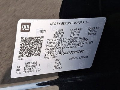 2024 Chevrolet Traverse Z71