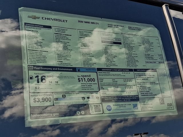 2026 Chevrolet Tahoe Z71