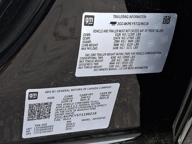 2026 Chevrolet Silverado 2500 HD LTZ