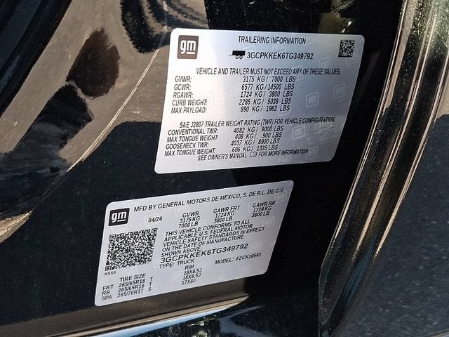 2026 Chevrolet Silverado 1500 LT (2FL)