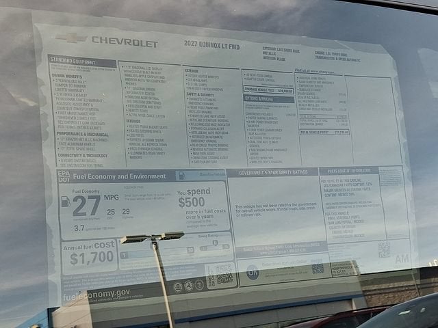 2027 Chevrolet Equinox LT
