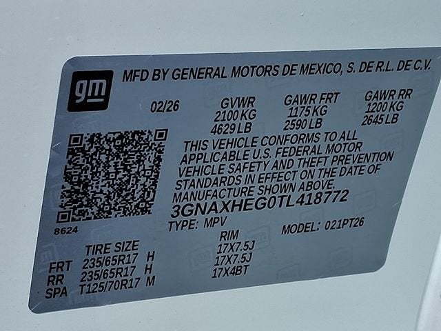 2026 Chevrolet Equinox LT