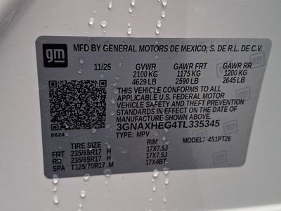 2026 Chevrolet Equinox LT