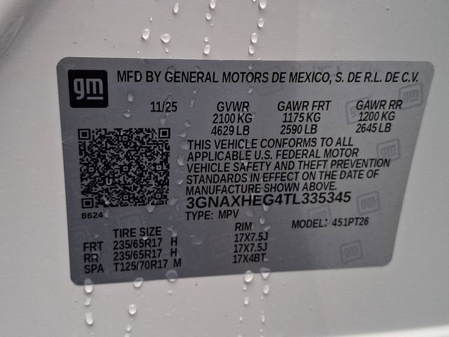 2026 Chevrolet Equinox LT