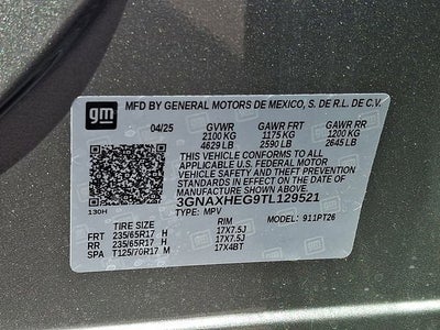 2026 Chevrolet Equinox LT