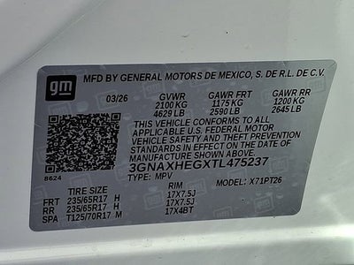2026 Chevrolet Equinox LT