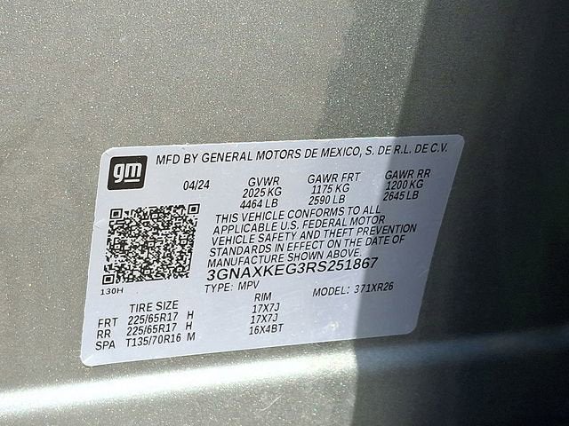 2024 Chevrolet Equinox LT