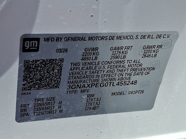 2026 Chevrolet Equinox LT