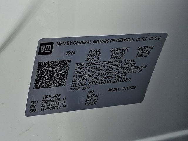 2027 Chevrolet Equinox LT