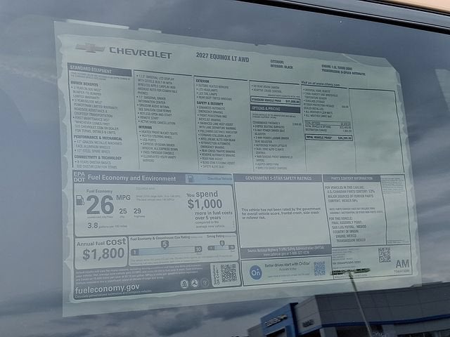 2027 Chevrolet Equinox LT