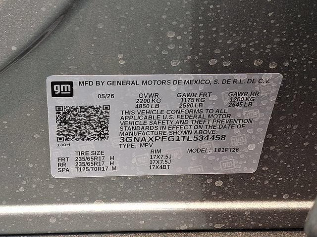 2026 Chevrolet Equinox LT