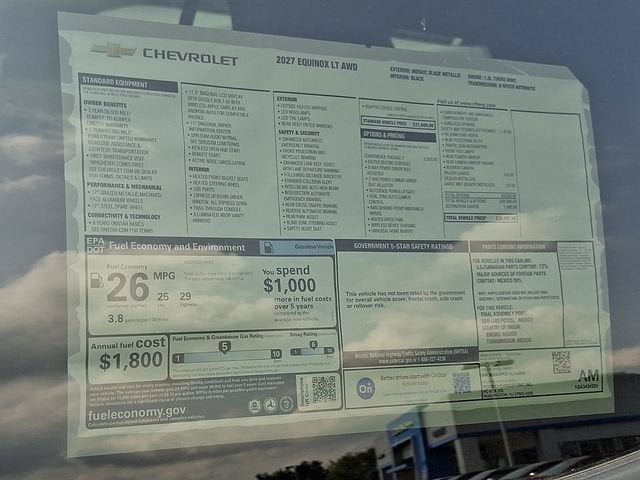 2027 Chevrolet Equinox LT