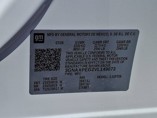2027 Chevrolet Equinox LT