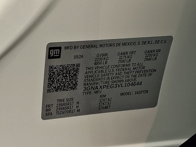 2027 Chevrolet Equinox LT