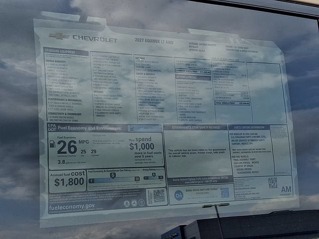 2027 Chevrolet Equinox LT