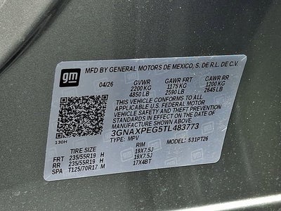 2026 Chevrolet Equinox LT