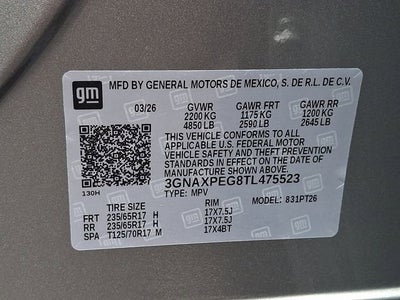 2026 Chevrolet Equinox LT