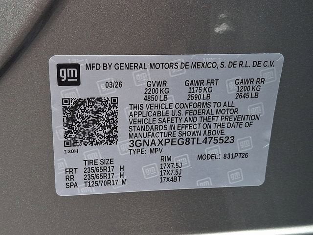 2026 Chevrolet Equinox LT