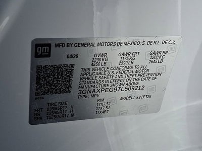 2026 Chevrolet Equinox LT