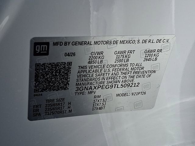 2026 Chevrolet Equinox LT