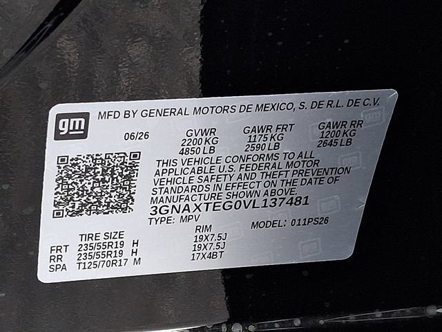 2027 Chevrolet Equinox RS