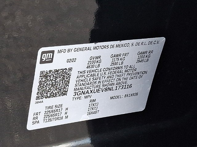 2022 Chevrolet Equinox LT