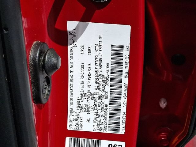 2016 Toyota Tacoma SR5 V6