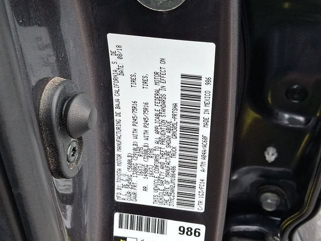 2018 Toyota Tacoma SR5 V6