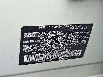 2022 Subaru Forester Limited