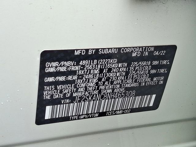 2022 Subaru Forester Limited